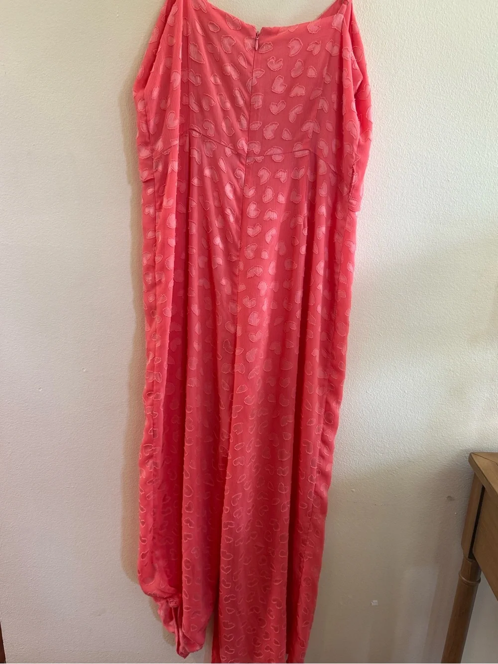 MICHAEL Michael Kors Coral Strapless Jumpsuit